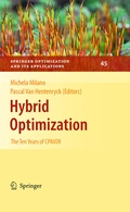 Cover: Hybrid Optimization - Springer