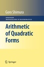 Cover: Arithmetic of Quadratic Forms - Springer