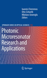 Enlarge image Cover: Photonic Microresonator Research and Applications - Springer