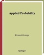 Cover: Applied Probability - Springer