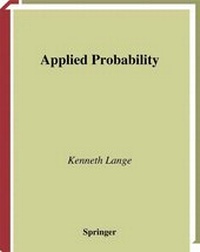 Enlarge image Cover: Applied Probability - Springer