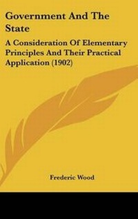 Abbildung von: Government and the State - Kessinger Publishing