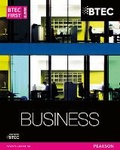 Cover: BTEC First Business Award Student Book - Pearson Education Limited