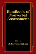 Cover: Handbook of Nonverbal Assessment - Kluwer Academic / Plenum Publishers