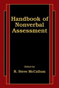 Enlarge image Cover: Handbook of Nonverbal Assessment - Kluwer Academic / Plenum Publishers