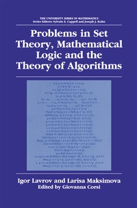 Abbildung von: Problems in Set Theory, Mathematical Logic and the Theory of Algorithms - Springer