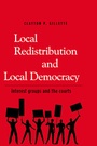 Cover: Local Redistribution and Local Democracy - Yale University Press