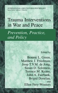 Cover: Trauma Interventions in War and Peace - Kluwer Academic/Plenum Publishers