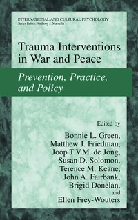 Enlarge image Cover: Trauma Interventions in War and Peace - Kluwer Academic/Plenum Publishers