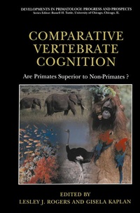 Enlarge image Cover: Comparative Vertebrate Cognition - Kluwer Academic/Plenum Publishers