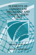 Cover: Elements of Continuum Mechanics and Conservation Laws - Springer