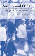 Cover: Society and Health - Springer