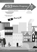 Cover: KS3 Maths Progress Progression Workbook Pi 1 - Pearson Education Limited