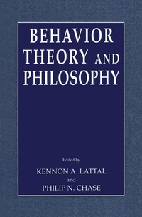 Enlarge image Cover: Behavior Theory and Philosophy - Springer