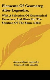 Enlarge image Cover: Elements of Geometry, After Legendre, - Kessinger Publishing