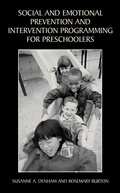 Cover: Social and Emotional Prevention and Intervention Programming for Preschoolers - Kluwer Academic/Plenum Publishers