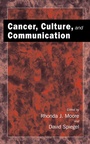 Cover: Cancer, Culture and Communication - Springer