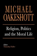 Cover: Religion, Politics, and the Moral Life - Yale University Press