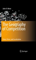 Cover: The Geography of Competition - Springer