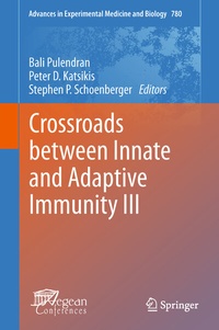 Enlarge image Cover: Crossroads between Innate and Adaptive Immunity III - Springer