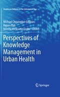 Cover: Perspectives of Knowledge Management in Urban Health - Springer