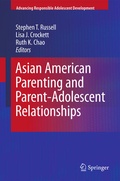 Cover: Asian American Parenting and Parent-Adolescent Relationships - Springer