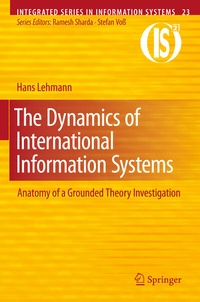 Enlarge image Cover: The Dynamics of International Information Systems - Springer