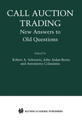 Cover: Call Auction Trading - Springer
