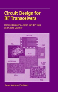 Enlarge image Cover: Circuit Design for RF Transceivers - Springer