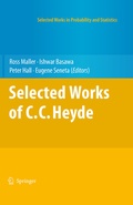 Cover: Selected Works of C.C. Heyde - Springer