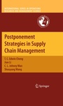Cover: Postponement Strategies in Supply Chain Management - Springer