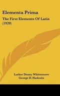 Cover: Elementa Prima - Kessinger Publishing