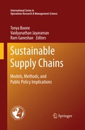 Cover: Sustainable Supply Chains - Springer