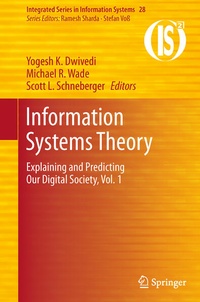 Enlarge image Cover: Information Systems Theory - Springer