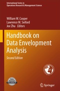 Cover: Handbook on Data Envelopment Analysis - Springer