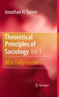 Cover: Theoretical Principles of Sociology, Volume 1 - Springer