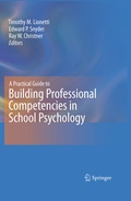 Abbildung von: A Practical Guide to Building Professional Competencies in School Psychology - Springer