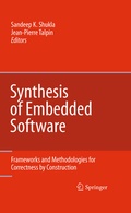 Cover: Synthesis of Embedded Software - Springer Science+Business Media