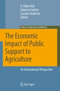 Cover: The Economic Impact of Public Support to Agriculture - Springer