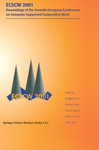 Enlarge image Cover: ECSCW 2001 - Springer