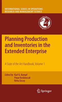 Enlarge image Cover: Planning Production and Inventories in the Extended Enterprise - Springer