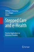 Cover: Stepped Care and e-Health - Springer