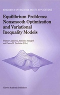 Bild: Equilibrium Problems: Nonsmooth Optimization and Variational Inequality Models - Springer