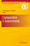 Cover: Comparative E-Government - Springer