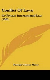 Abbildung von: Conflict Of Laws - Kessinger Publishing