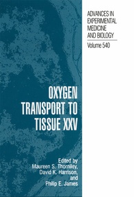 Abbildung von: Oxygen Transport to Tissue XXV - Springer