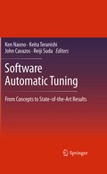 Cover: Software Automatic Tuning - Springer
