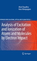 Cover: Analysis of Excitation and Ionization of Atoms and Molecules by Electron Impact - Springer