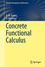 Cover: Concrete Functional Calculus - Springer