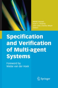 Enlarge image Cover: Specification and Verification of Multi-agent Systems - Springer